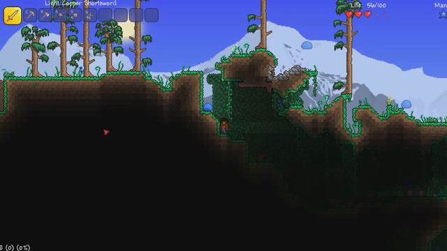 Terraria #2|Добываем ресурсы