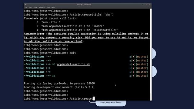 Understanding Rails Validations