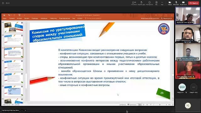 Заседание Управляющего совета от 04.10.2023