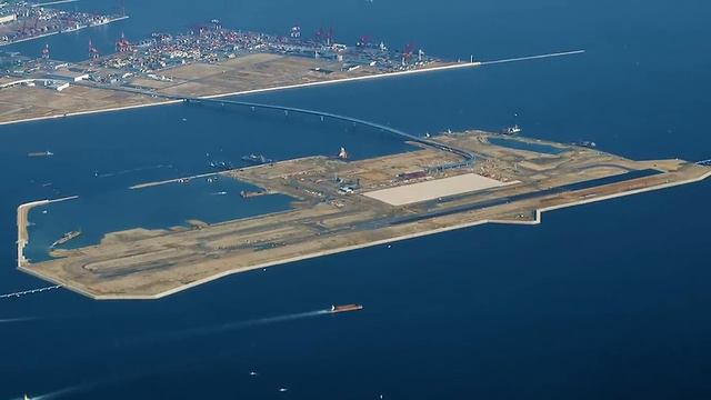 Первый в мире аэропорт построенный в море _ Кансай