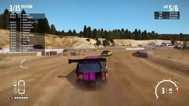 Wreckfest C class lobby "its called Wreckfest"