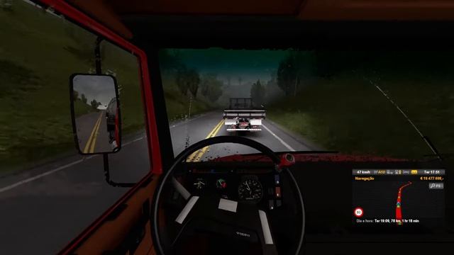 BOTANDO PRESSAO NO NARIGUDO NA SUA PRIMEIRA VIAGEM VOLVO  NL 12 EDC