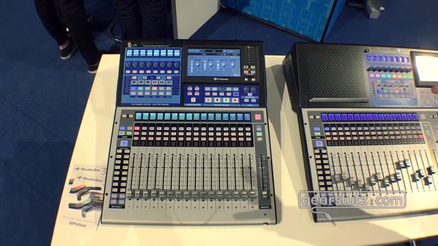 PreSonus StudioLive 24  16 consoles with digital recording - Gearslutz  Musikmesse 2017