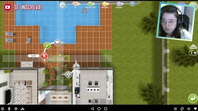 The Sims FreePlay: DECORAÇÃO EXTERNA E SAUNA + HOUSE TOUR #71 | VEDA 31 ♥ FINAL