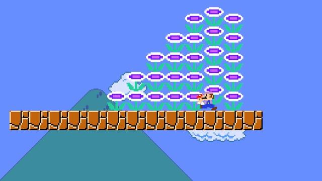 MARIO POWER! Mario Wonder but Every Rainbow Star Makes Marios LONGER and INVISIBLE Everything