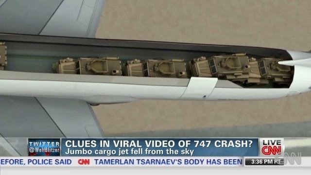 Viral video provides clues to 747 crash
