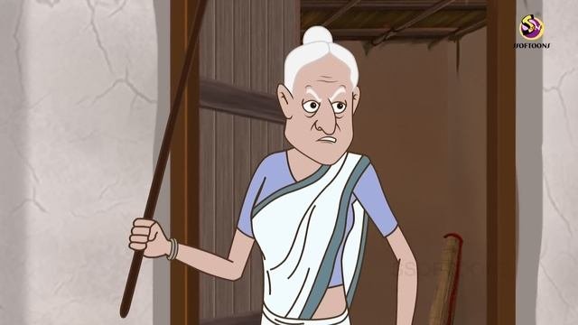 বাতিক বুড়ি || বাংলা কার্টুন | Thakurmar Jhuli || মজার  গল্প
