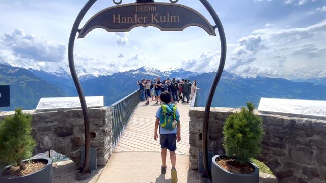 Discover The STUNNING VIEWS Of Harder Kulm Hike In Interlaken, Switzerland in 4k (2160p)