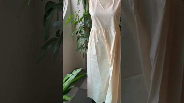 Японский минималистичный простой летнее длинное платье для женщин трапециевидной формы без рукавов