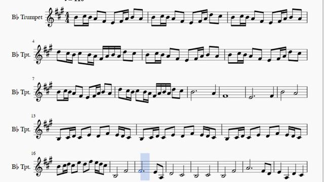 Trumpet Sheet Music: How to play Fairy Tail Main Theme by Yasuharu Takanashi