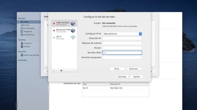 Gestor de perfiles  MDM Apple/Parte1 Instalación de servidor apple Mac OS Server 5 en OS X Catalina