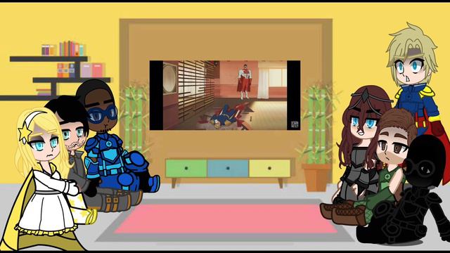 || Gacha Life The 7 React To HomeLander Vs Omni man(REMAKE)||