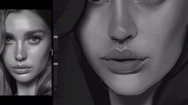 Procreate Brush Pack  Portrait tutorial from Start to Finish
