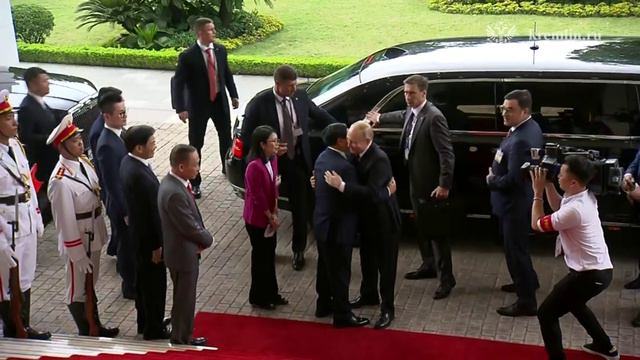Встреча Владимира Путина с Премьер-министром Правительства Вьетнама Фам Минь Тинем