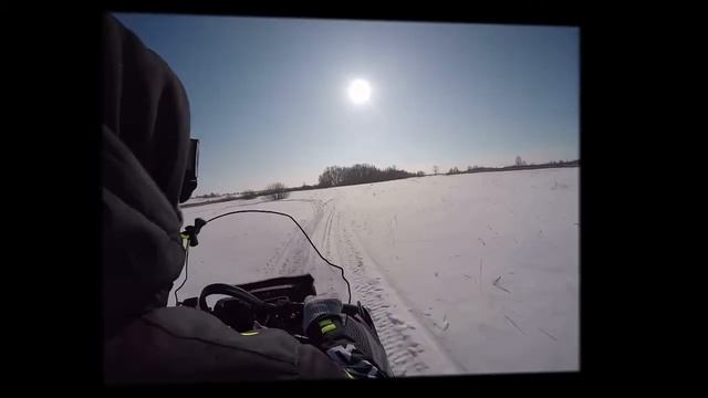 Покатушки на снегоходах