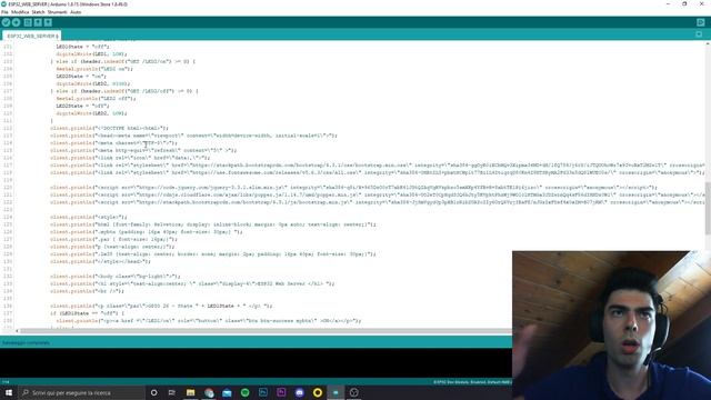 Come creare un SERVER WEB su un ESP32: controlla i GPIO da una pagina Web! [IOT 2021]