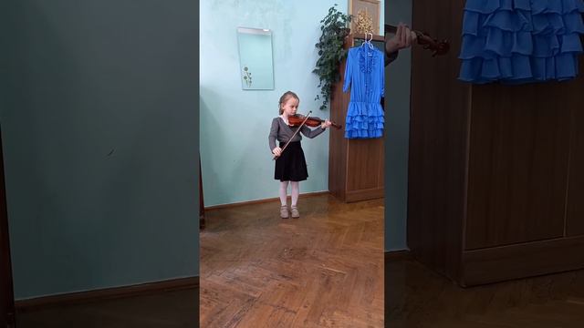 Пунько Елизавета, 8 лет, И.С.Бах "Гавот".