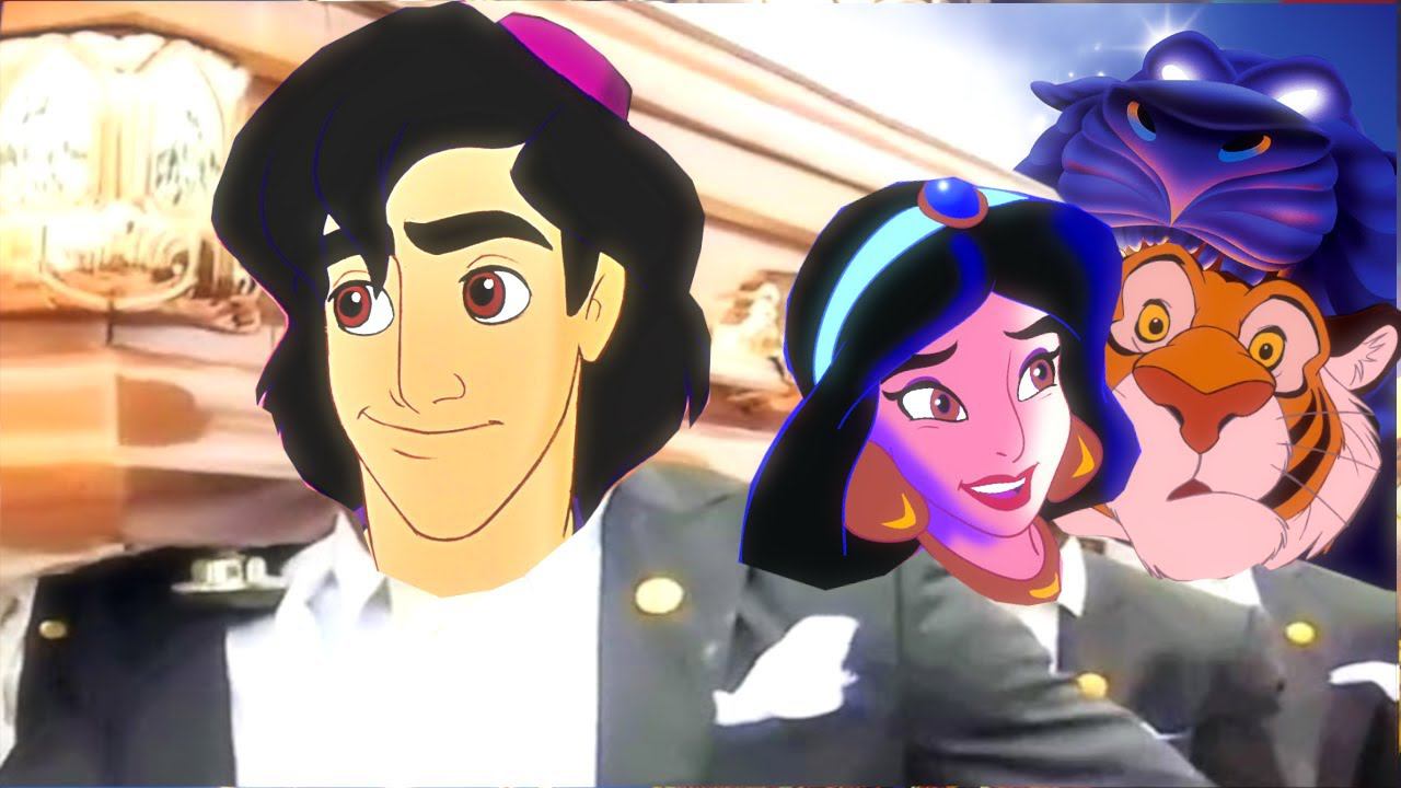 Walt Disney Aladdin - Coffin Dance Meme Astronomia Song COVER