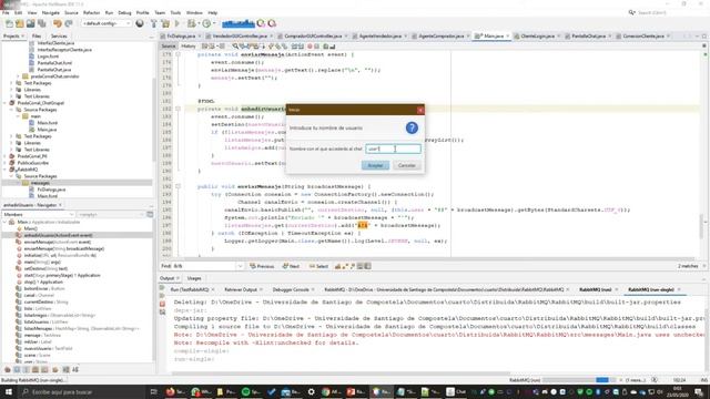 Chat RabbitMQ