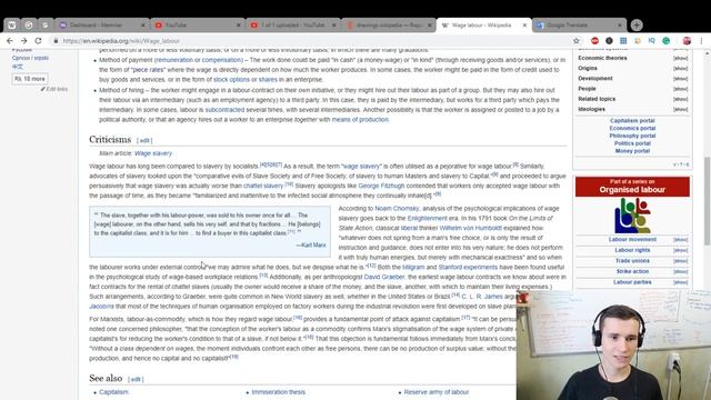 Wage labour | Retelling Wikipedia articles improves your English Speaking skills | #EJWiki 3