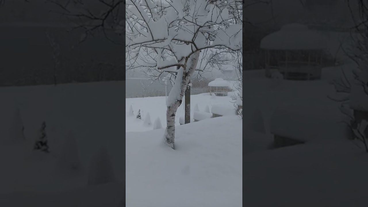 Настоящая зима в Горячем Ключе