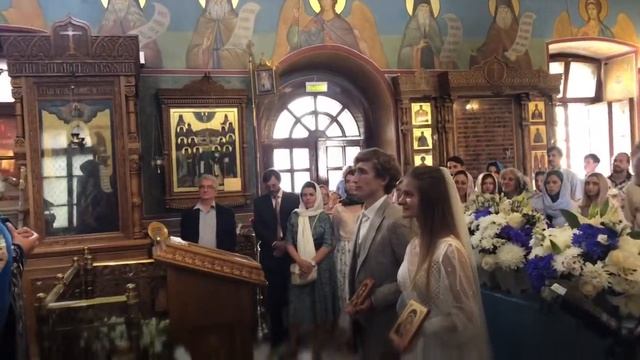 ?? Венчание Паши и Ани в Храме Петра и Павла