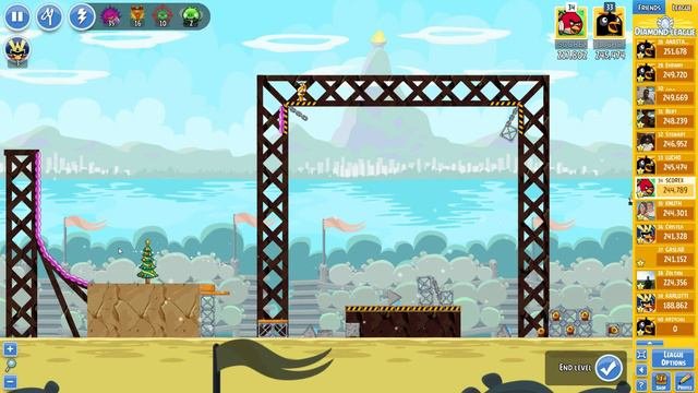 Angry Birds Friends Sporty Pigs Tournament Level 3 Top 10 Week 220-A