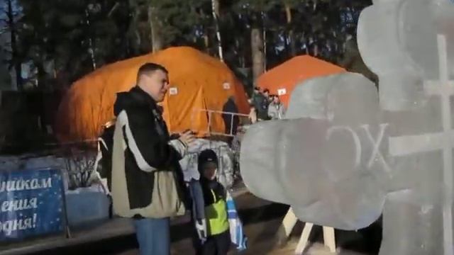 19.01.2015. Крещение Господне в Серебряном бору - Ролик №59