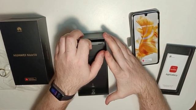 Huawei mate 50 распаковка
