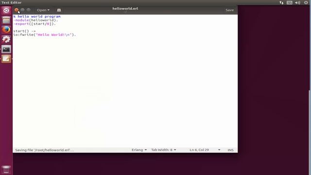 Erlang Hello World Example How To Write Compile and Execute Erlang Program on Linux