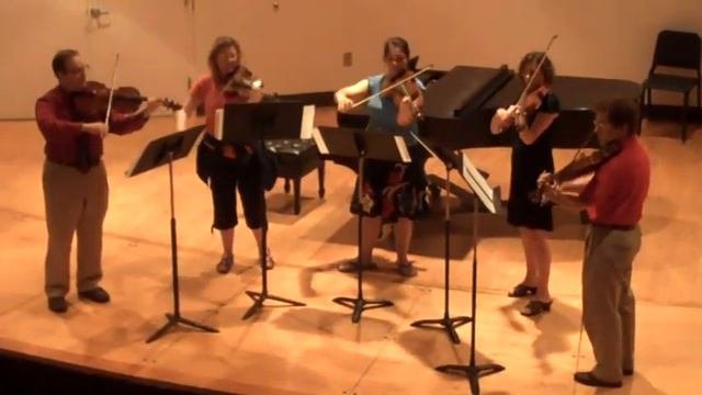 A. Dvořák Bagatelles Viola Quintet -- Suzuki Music Columbus Institute '09