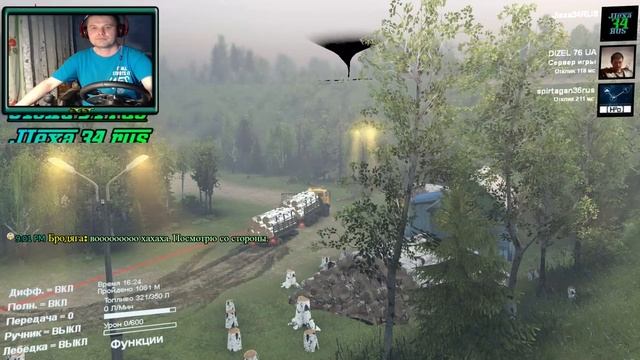 [SpinTires]  * Прохождение карты Тяжелая РАБОТА  * (№19)