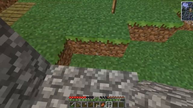 Minecraft:Two Буратино #4 готовка омлета )))
