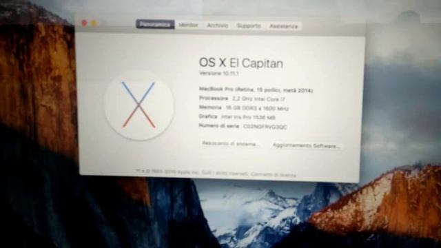MacBook Retina 15' 16GB 2014 da 250GB a 960GB #macfaaast
