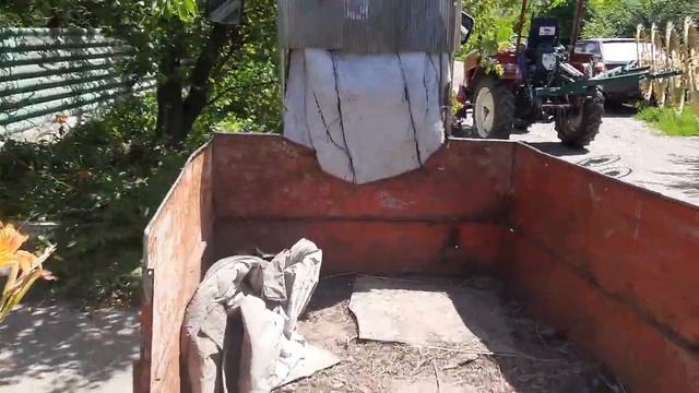 Мотоблок с Прицепом от Муравья !