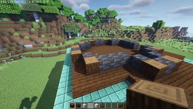 Minecraft Tutorial - How To Build An Amethyst Roof Calcite House