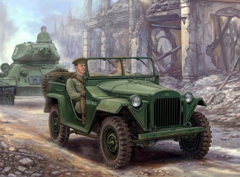 Динамический показ ГАЗ-64 на выставке Моторы войны