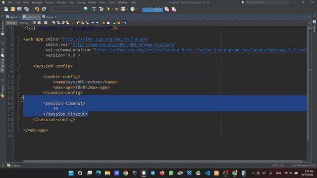 How to use Session and Session tracking with Session Configuration