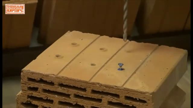 Крепление на дюбеля в керамических блоках