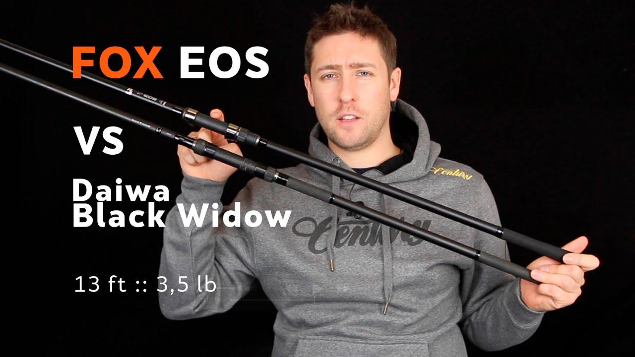 Карпфишинг TV :: Сравнение FOX EOS и Daiwa Black Widow часть1