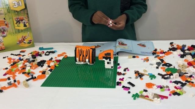 PART 3!!! The MAJESTIC TIGER! The LEGO Creator 3-in-1! (31129)