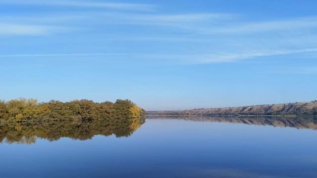 река Северский Донец. Октябрь 2023