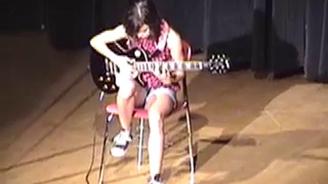 Chloe Beck Playing Joe Satriani's 