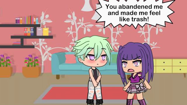 My stepdad is my ex boyfriend//GLMM// Gacha life mini movie