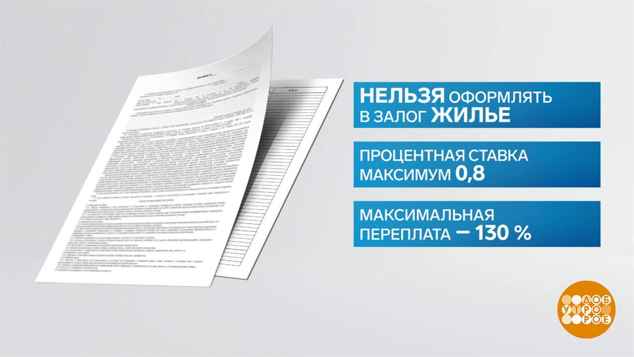 Микрозаймы: как не нарваться на жуликов. Доброе утро. Фрагмент выпуска от 15.08.2024