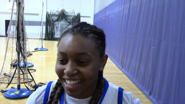 Princess Anne's Zakiya Stephenson After 70-51 Win Over Kempsville In Region 5A Finals - Mar. 1, 202