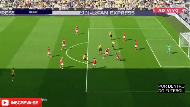 BORUSSIA X PSV AO VIVO COM IMAGENS - ASSISTA AGORA - JOGO DE HOJE - CHAMPIONS LEAGUE - GAMEPLAY