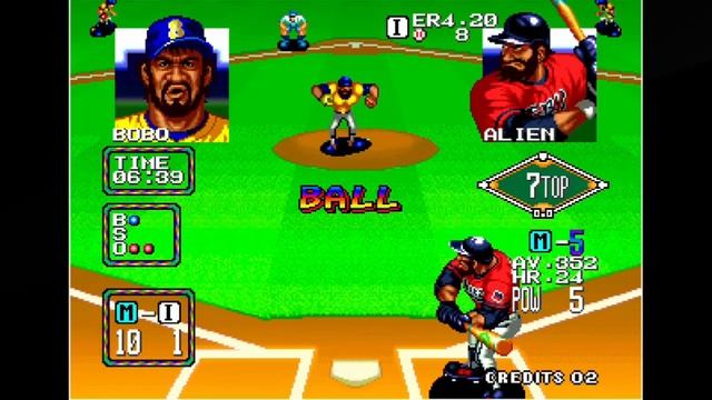 ACA NEOGEO Baseball Stars 2 XBONE  Playthrough p.1-4