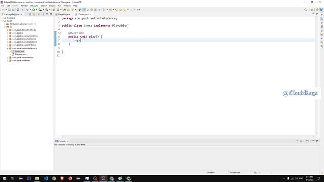 Java 8 - Tutorial - 02. Method Reference Learning With Functional Interface |#cloudraga