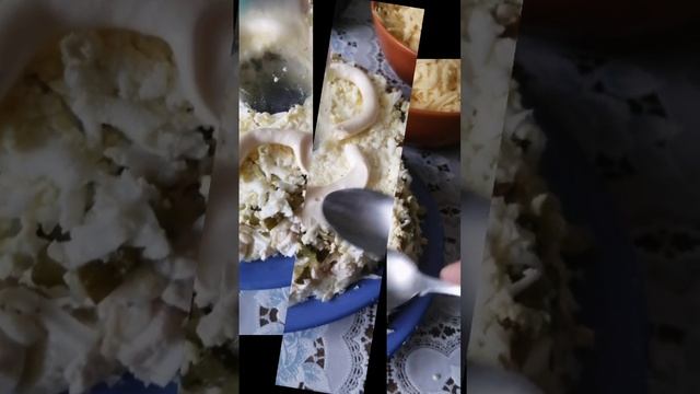 Салатик "рождественский"